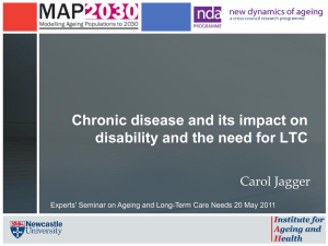 Chronic disease and its impact on Carol Jagger