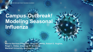 Campus Outbreak! Modeling Seasonal Influenza
