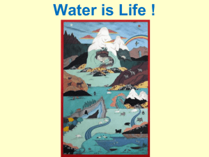 Water is Life !