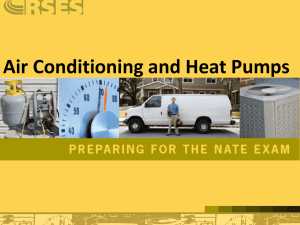 Air Conditioning and Heat Pumps