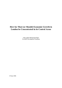 How far Must (or Should) Economic Growth in