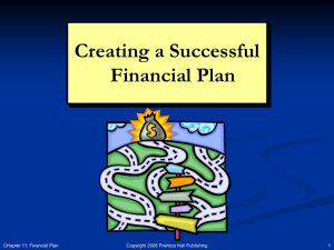 Creating a Successful Financial Plan Copyright 2008 Prentice Hall Publishing 1