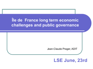 LSE June, 23rd Île de  France long term economic