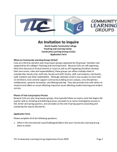 An Invitation to Inquire