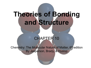Theories of Bonding and Structure CHAPTER 10