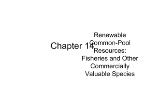 Chapter 14 Renewable Common-Pool Resources: