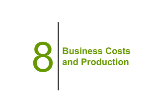 8 Business Costs and Production