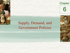 6 Supply, Demand, and Government Policies Chapter