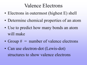 Valence Electrons