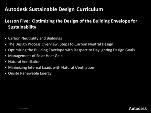 Autodesk Sustainable Design Curriculum Sustainability