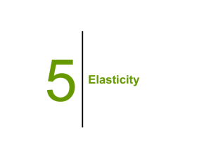 5 Elasticity