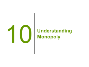 10 Understanding Monopoly