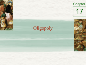 17 Oligopoly Chapter