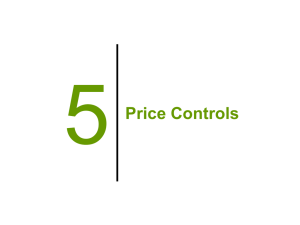 5 Price Controls