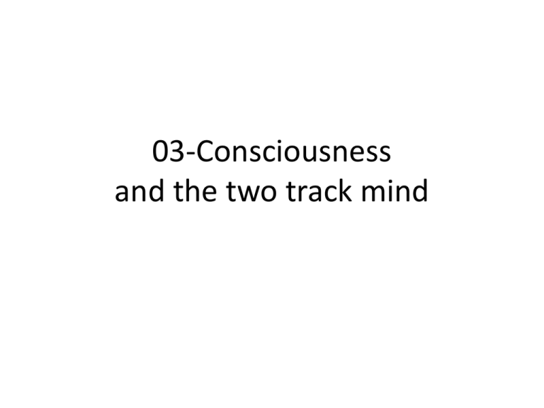 two track mind