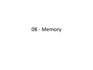 08 - Memory