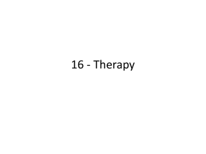 16 - Therapy