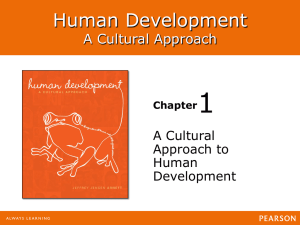 1 Human Development A Cultural Approach A Cultural