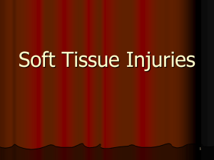 Soft Tissue Injuries 1