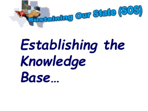 Establishing the Knowledge Base…