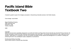Pacific Island Bible Textbook Two