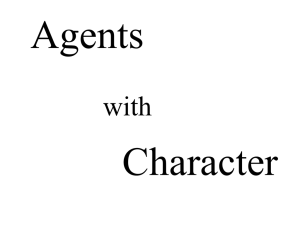 Agents Character with