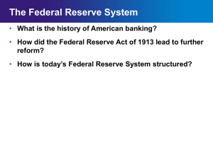 The Federal Reserve System