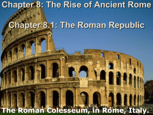 Chapter 8: The Rise of Ancient Rome