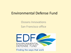 Environmental Defense Fund Oceans Innovations San Francisco office