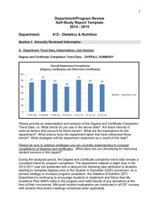Department/Program Review Self-Study Report Template 2014 - 2015