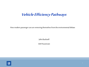 Vehicle Efficiency Pathways
