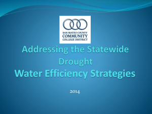 Water Efficiency Strategies 2014