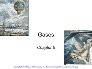 Gases Chapter 5