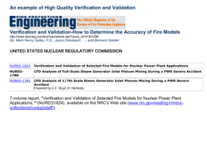 An example of High Quality Verification and Validation