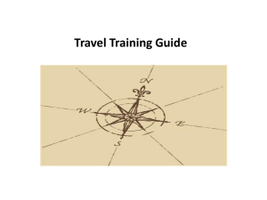 Travel Training Guide