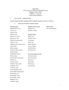 MINUTES  Monday, April 5, 2010 1:00 p.m. – 3:17 p.m.