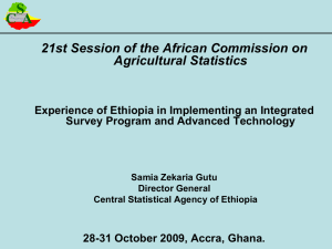 S C A 21st Session of the African Commission on