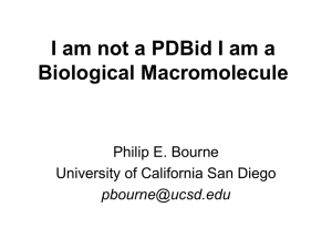 I am not a PDBid I am a Biological Macromolecule