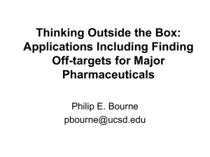 Thinking Outside the Box: Applications Including Finding Off-targets for Major Pharmaceuticals