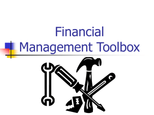 Financial Management Toolbox