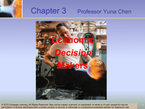 Economic Makers Decision Chapter 3