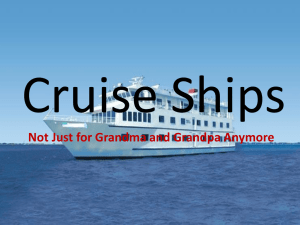 Cruise Ships Not Just for Grandma and Grandpa Anymore