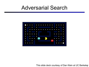 Adversarial Search 1
