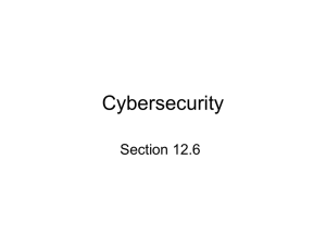Cybersecurity Section 12.6
