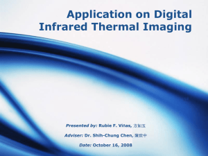 Application on Digital Infrared Thermal Imaging LOGO Presented by: