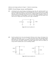 CMOS: Circuit Design, Layout, and Simulation