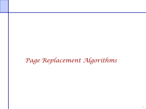 Page Replacement Algorithms 1