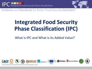 Integrated Food Security Phase Classification (IPC)