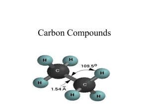 Carbon Compounds .