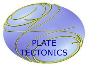 PLATE TECTONICS